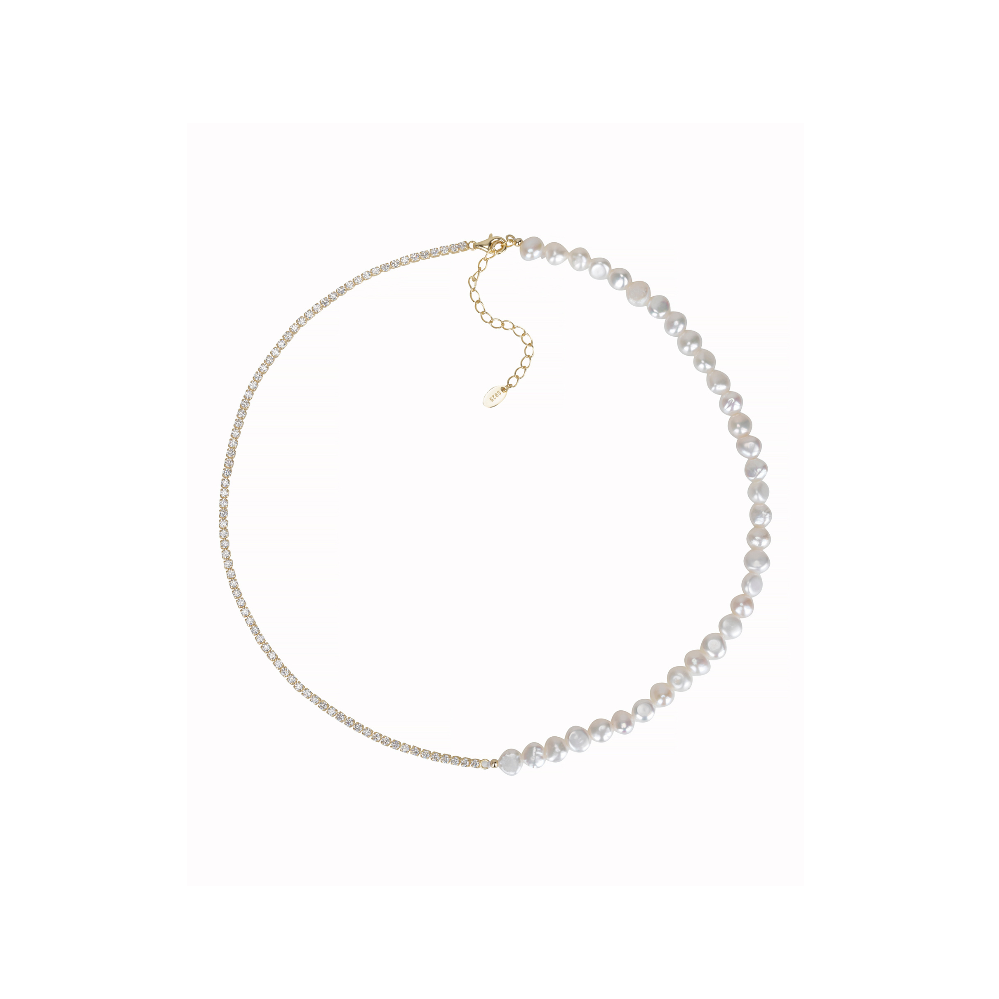 Soleil Pearl Necklace