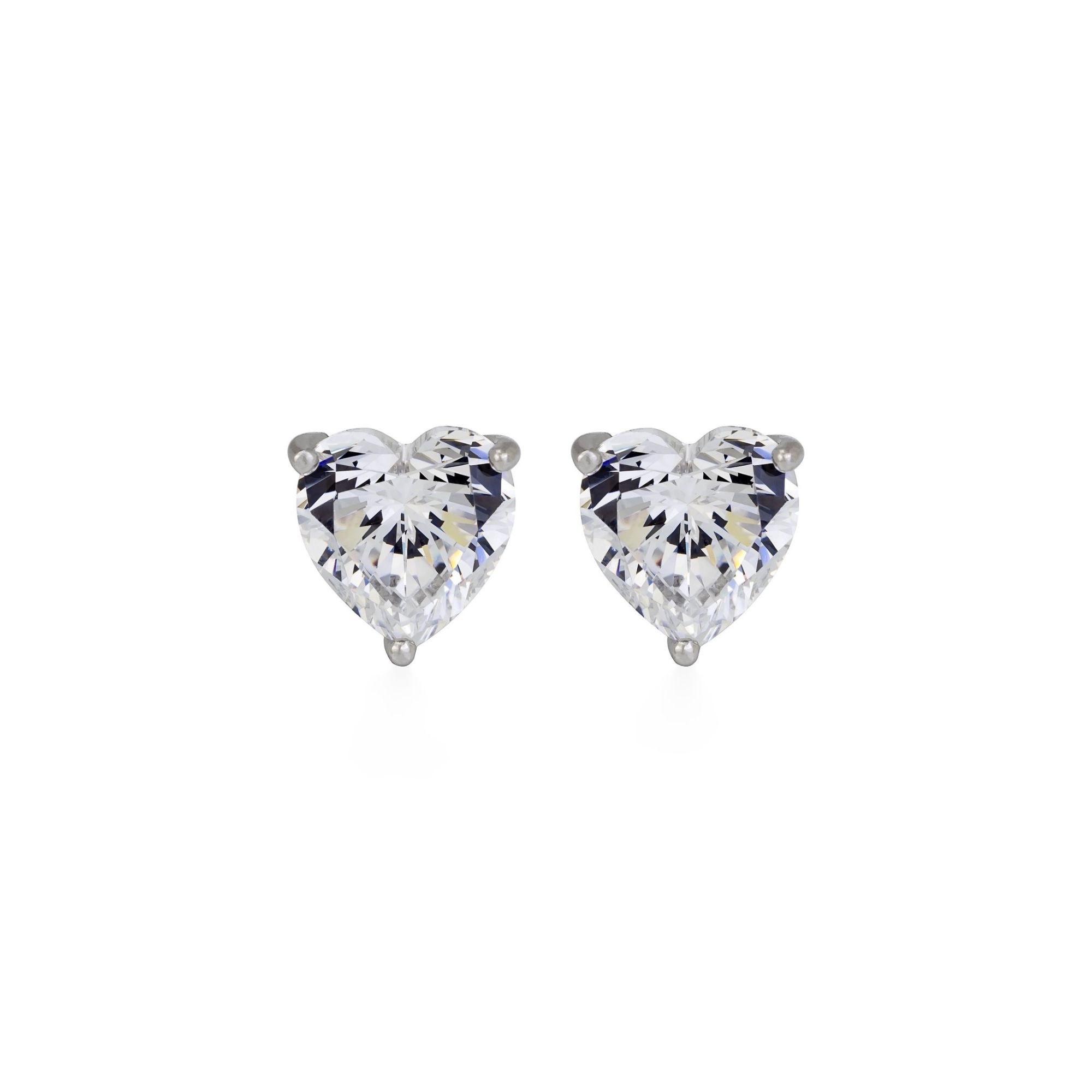 Belle Heart Cut Studs