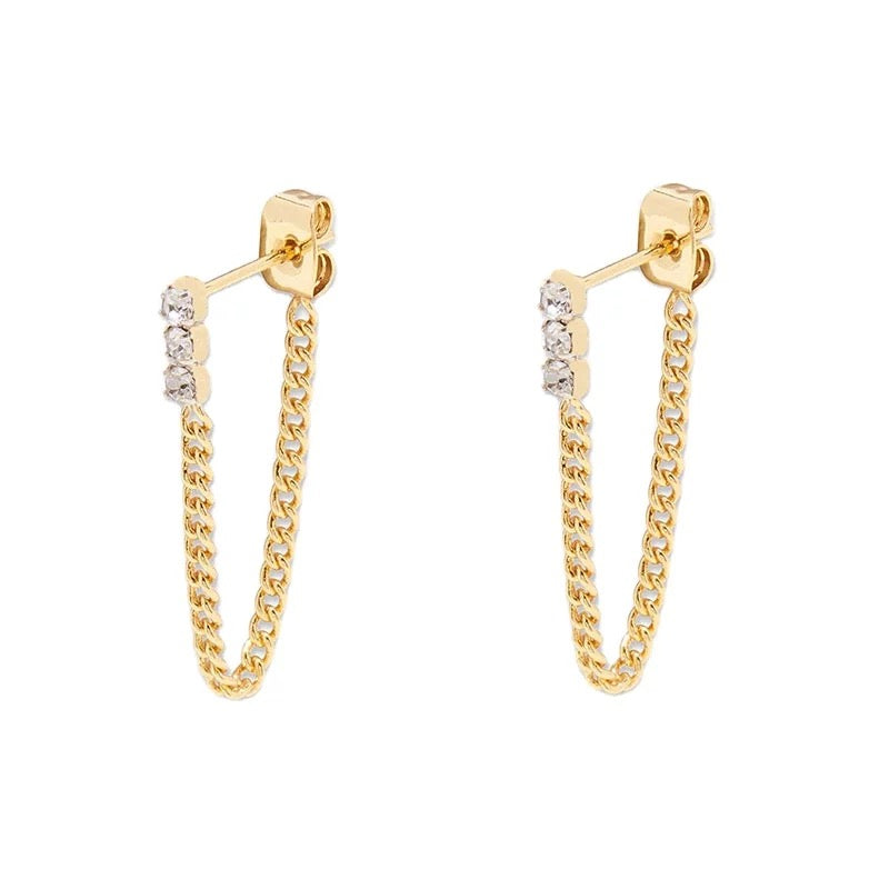 Zuri Chain Link earrings