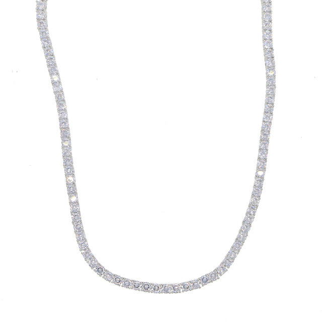 4mm Crystal Tennis Necklace